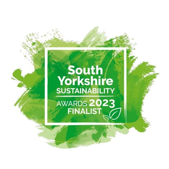 South Yorkshire Sustainability Awards 2023 logo_Finalist_DigitalXRAID