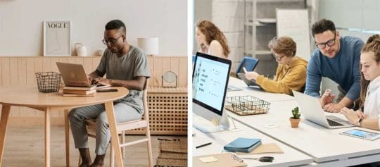 Hybrid workplace - remote working security