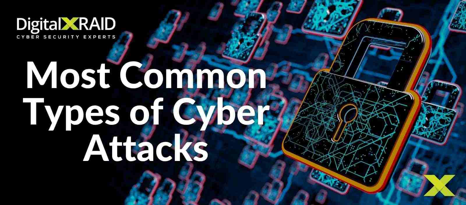 Most Common Types of Cyber Attacks