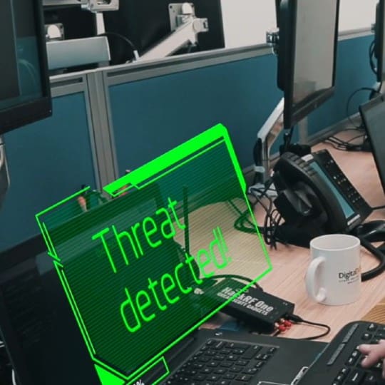 Cyber Threats being detected in real-time by DigitalXRAID