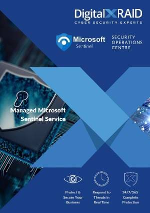 DigitalXRAID Managed MS Sentinel Brochure cover