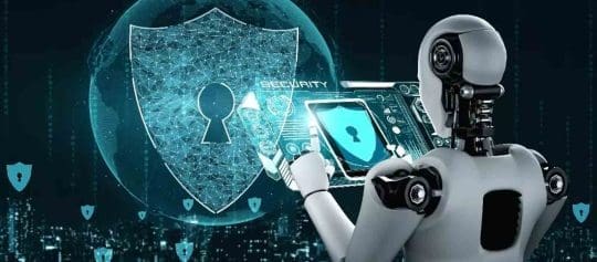AI and Cyber Security: Your Guide 4 AI robot cyber security protecting information security