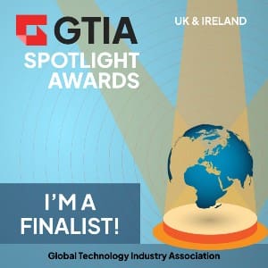 DigitalXRAID - GTIA awards 2025 finalist badge