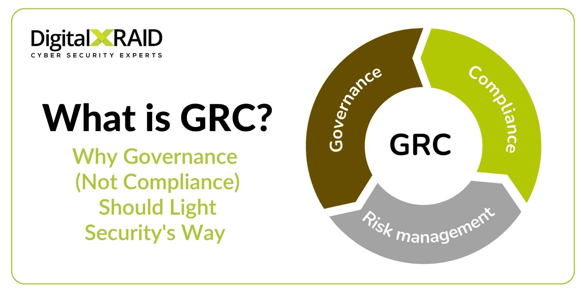 Why Governance Should Light Security's Way 1 DigitalXRAID - What is GRC