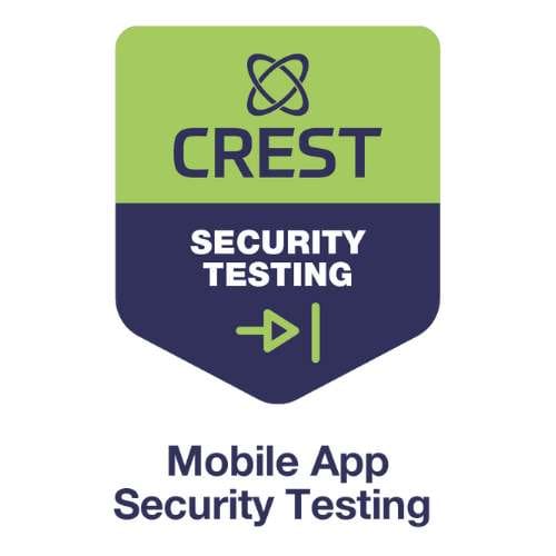 CREST Mobile App Security Testing badge - DigitalXRAID