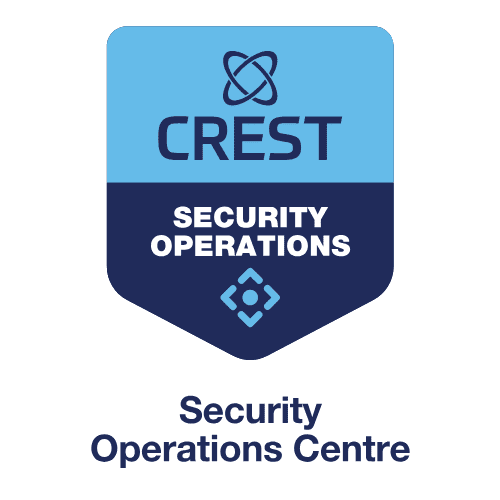 CREST Security Operations Centre Accreditation badge - DigitalXRAID